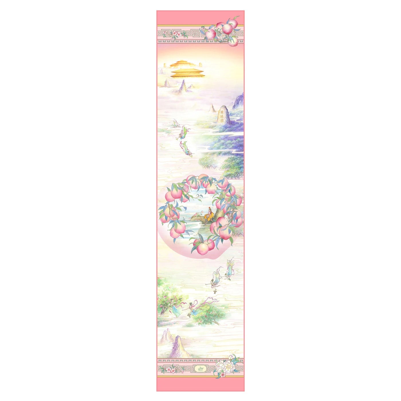 Shen Yun Collections Manchurian Elegance Long Scarf - Blue